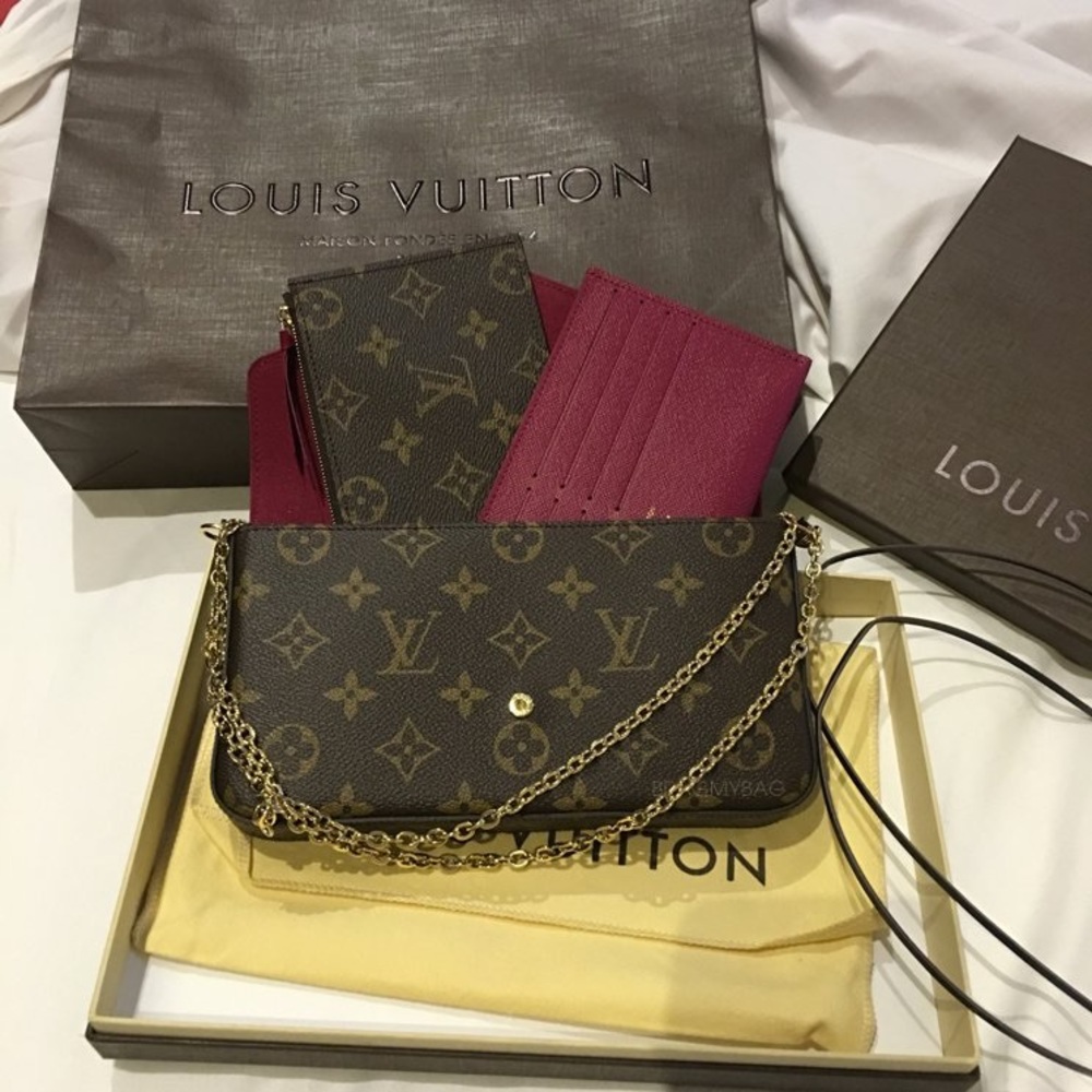 LV Felicity Pochette  with inserts